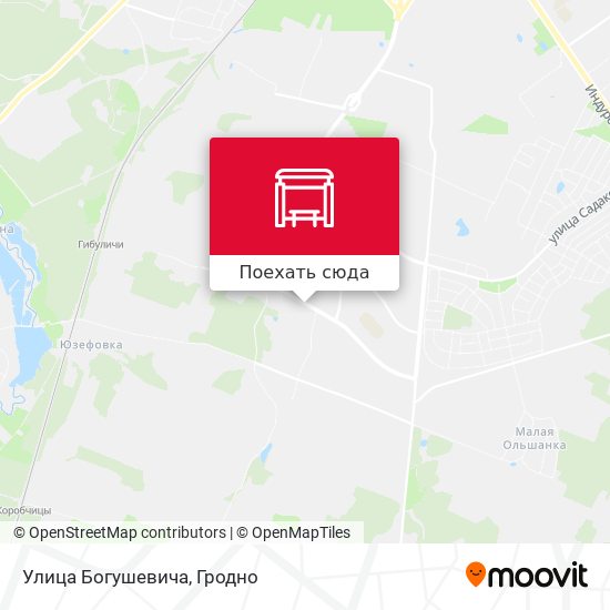Карта Улица Богушевича