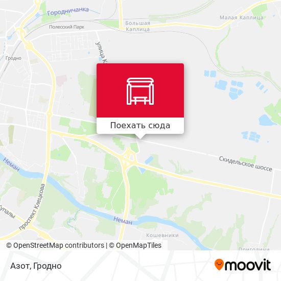 Карта Азот