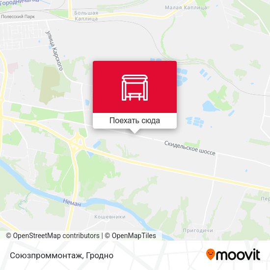 Карта Союзпроммонтаж