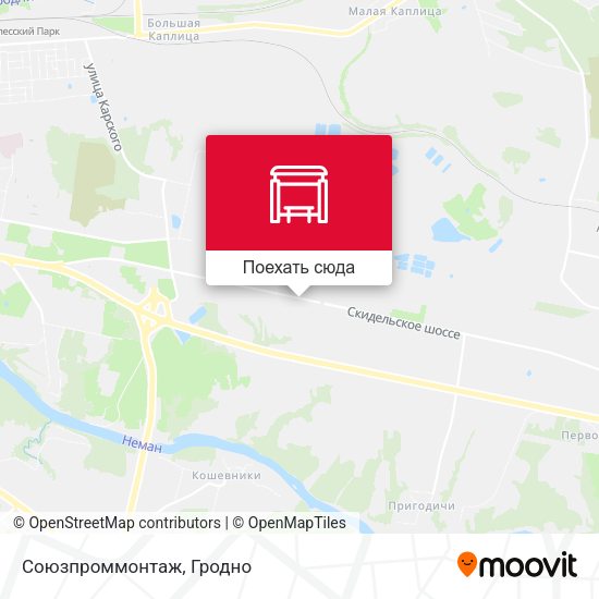 Карта Союзпроммонтаж