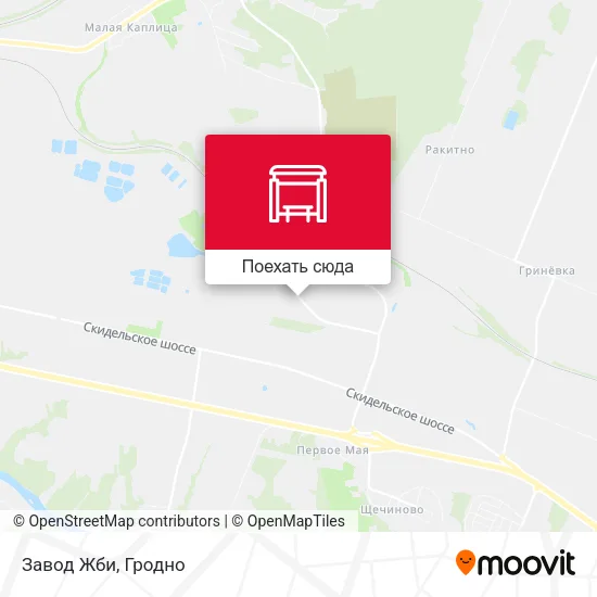 Карта Завод Жби
