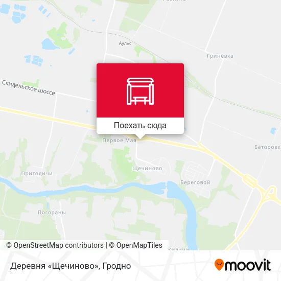 Карта Деревня «Щечиново»