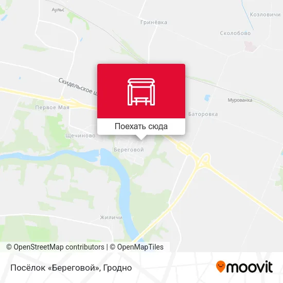 Карта Посёлок «Береговой»