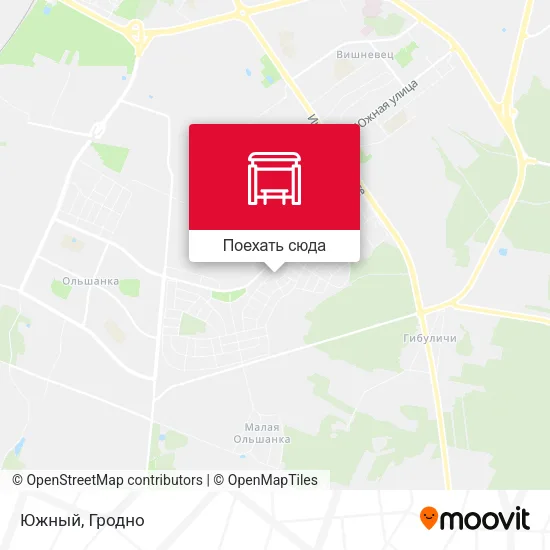 Карта Южный