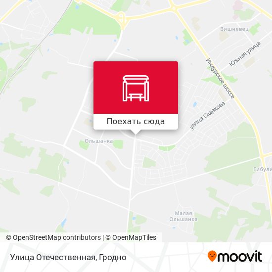 Карта Улица Отечественная
