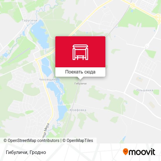 Карта Гибуличи