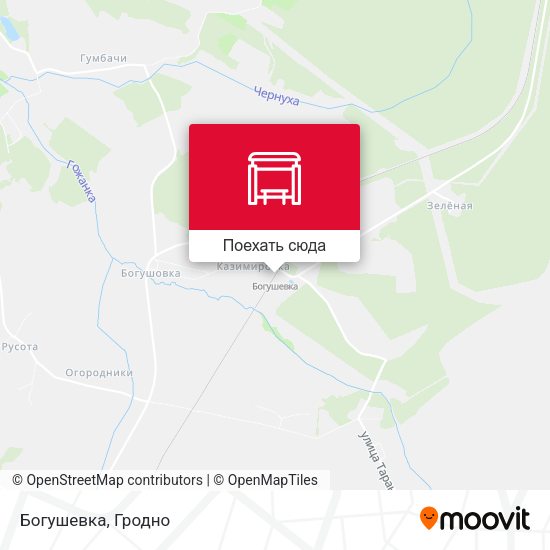 Карта Богушевка