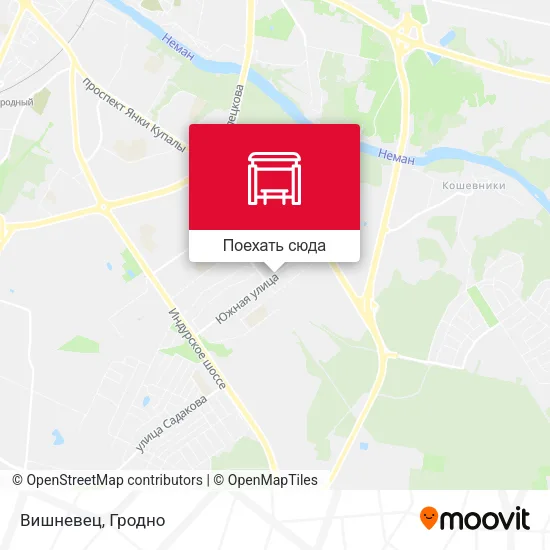 Карта Вишневец