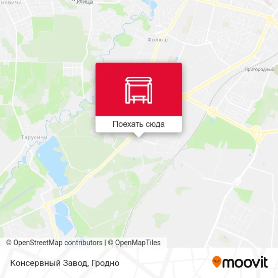 Карта Консервный Завод