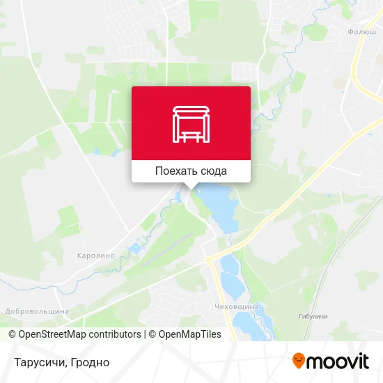 Карта Тарусичи