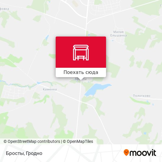 Карта Бросты