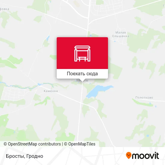 Карта Бросты
