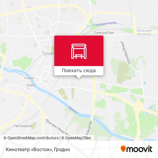 Карта Кинотеатр «Восток»