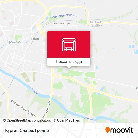 Карта Курган Славы