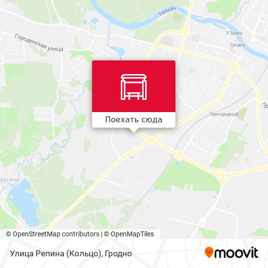 Карта Улица Репина (Кольцо)