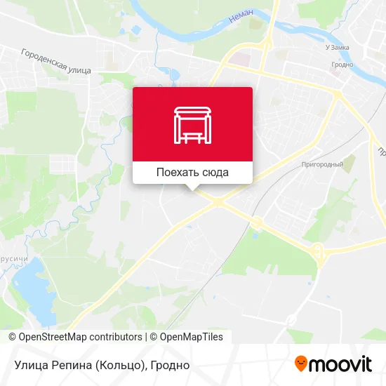 Карта Улица Репина (Кольцо)