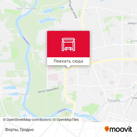 Карта Форты
