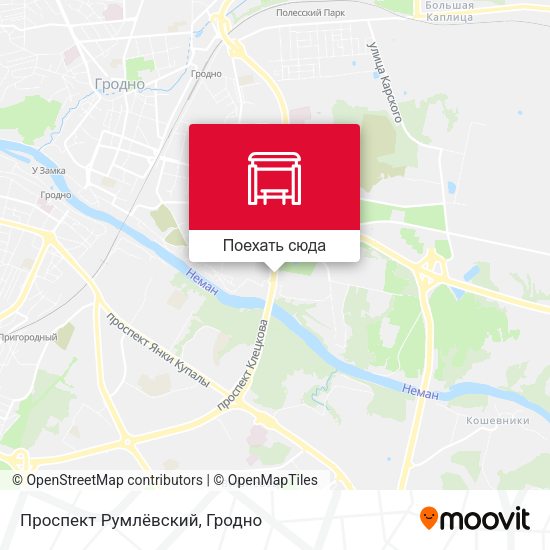 Карта Проспект Румлёвский