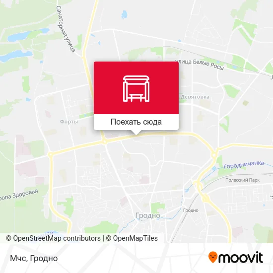 Карта Мчс