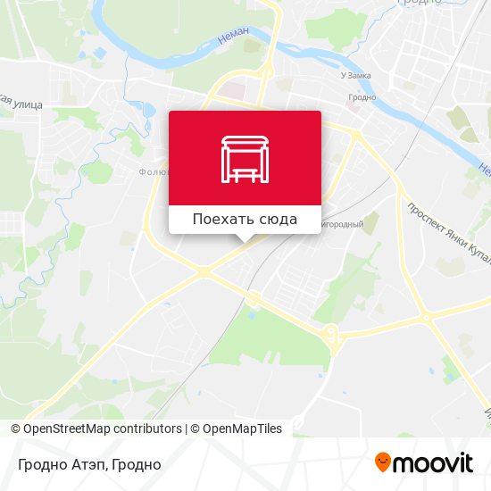 Карта Гродно Атэп
