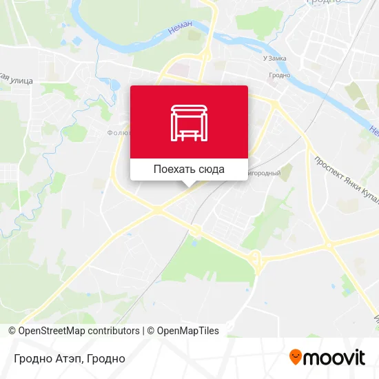 Карта Гродно Атэп
