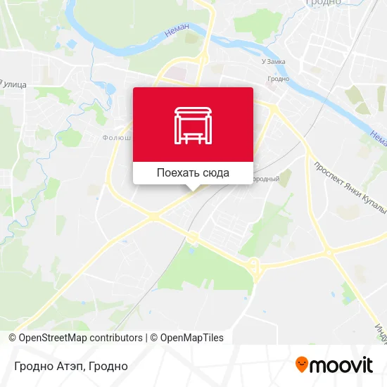 Карта Гродно Атэп
