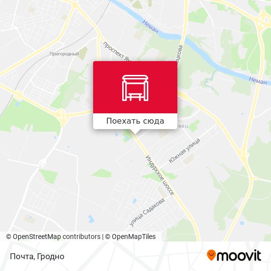 Карта Почта