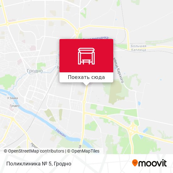 Карта Поликлиника № 5