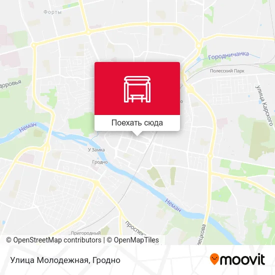 Карта Улица Молодежная