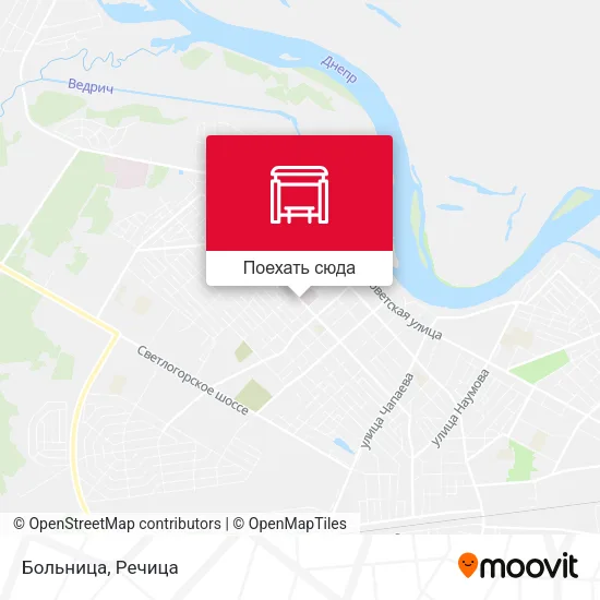 Карта Больница
