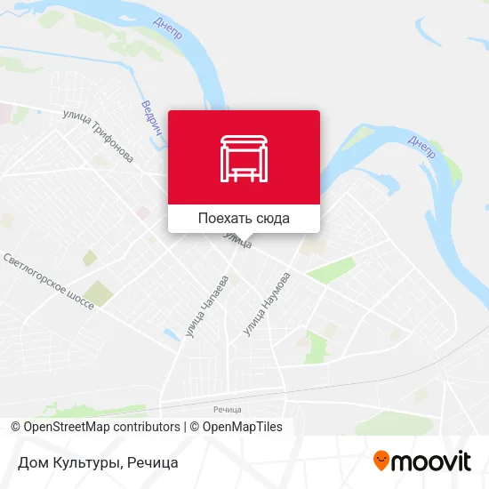 Карта Дом Культуры