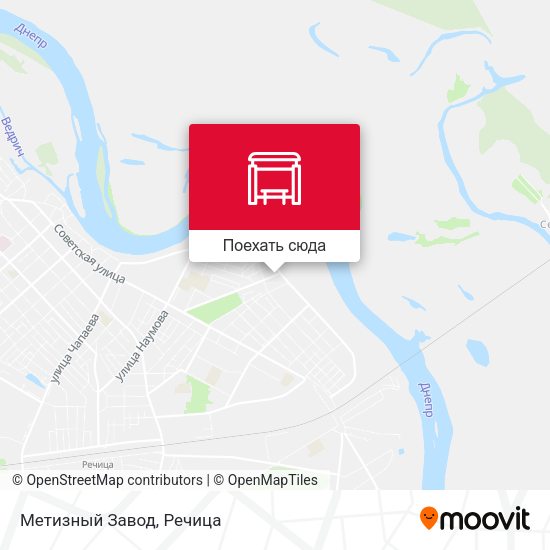 Карта Метизный Завод