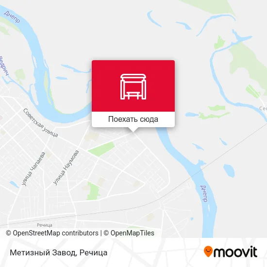 Карта Метизный Завод