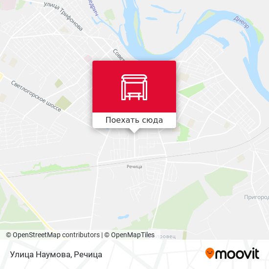 Карта Улица Наумова