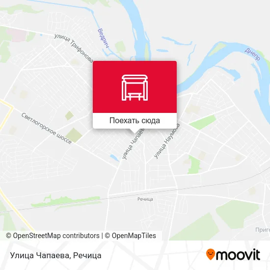 Карта Улица Чапаева