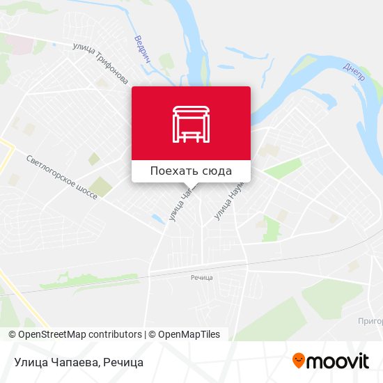 Карта Улица Чапаева