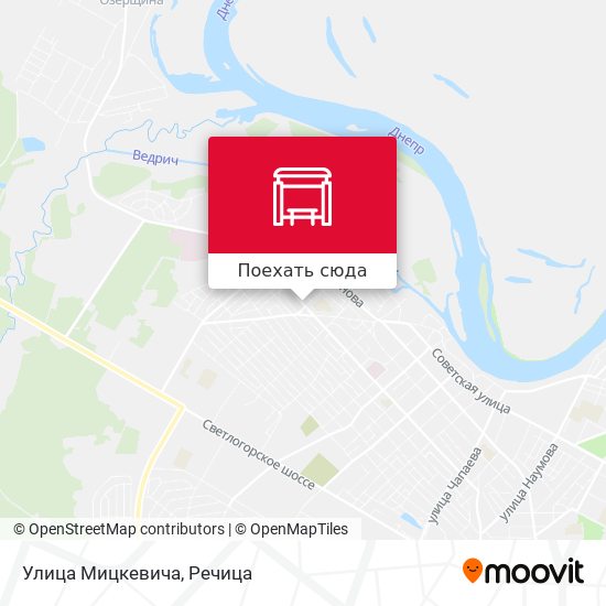 Карта Улица Мицкевича
