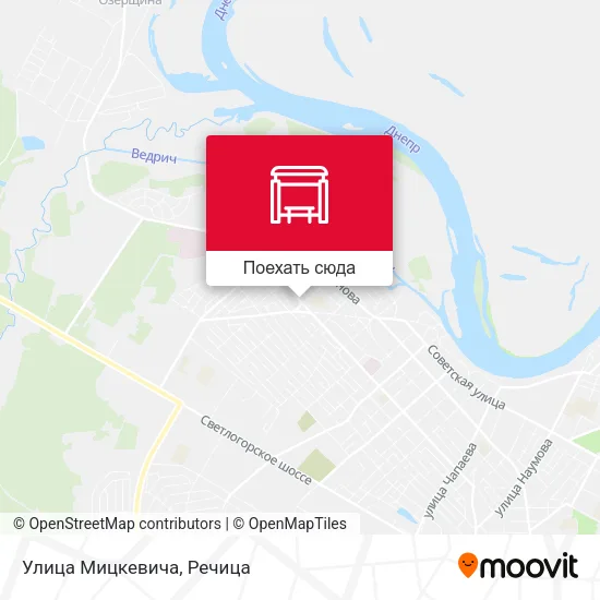 Карта Улица Мицкевича