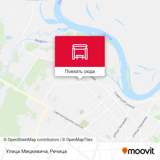 Карта Улица Мицкевича