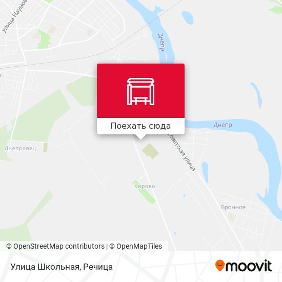 Карта Улица Школьная