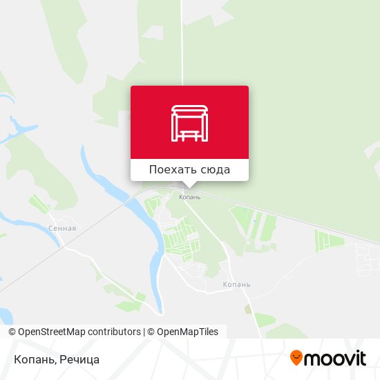 Карта Копань