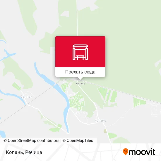 Карта Копань