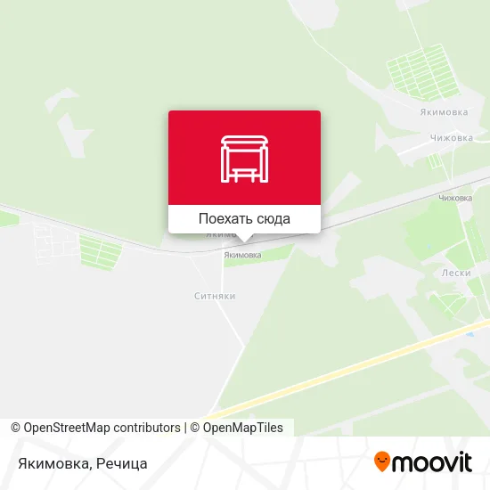 Карта Якимовка