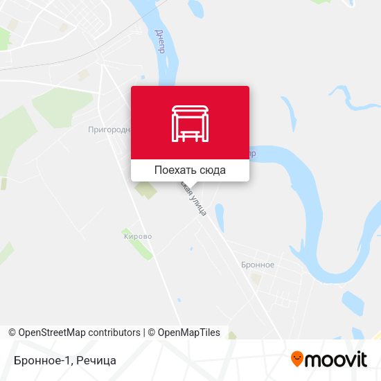 Карта Бронное-1