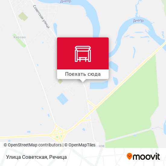 Карта Улица Советская