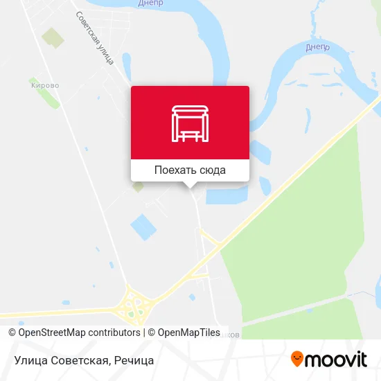 Карта Улица Советская