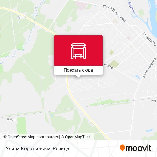 Карта Улица Короткевича