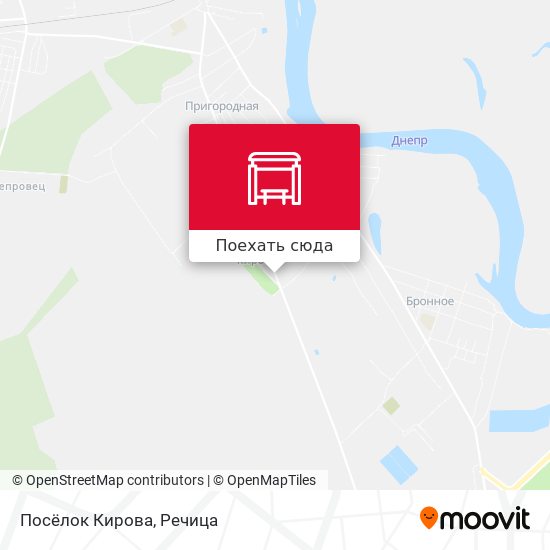 Карта Посёлок Кирова