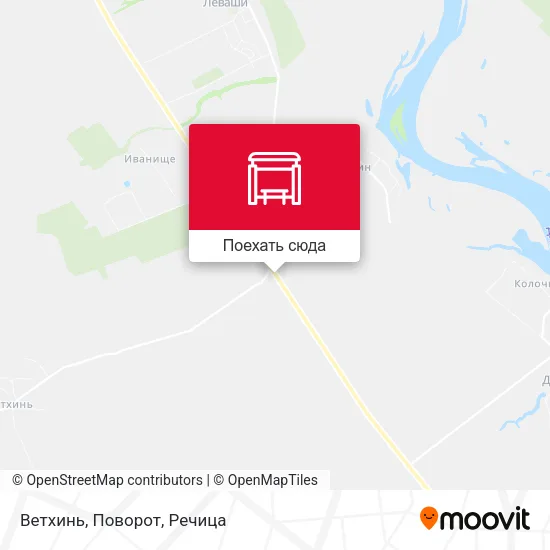 Карта Ветхинь, Поворот