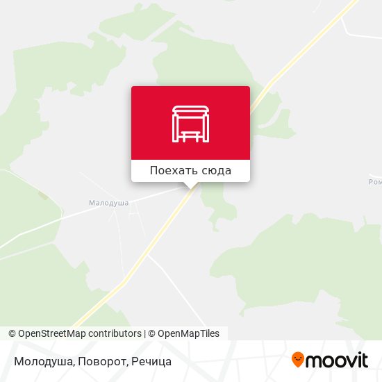 Карта Молодуша, Поворот